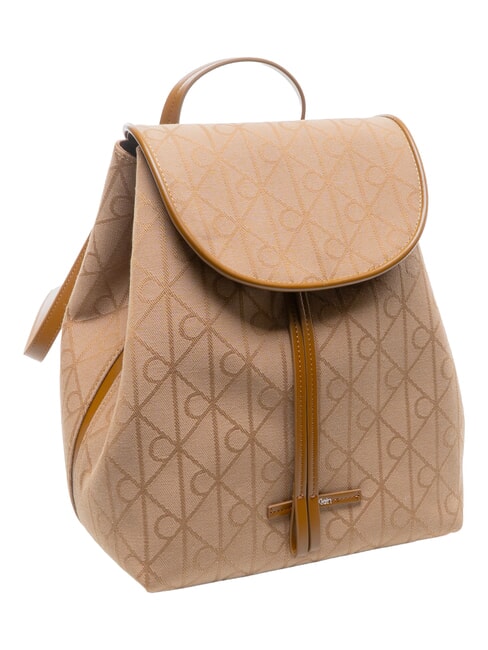 EMBLEM AOP Mochila con bolsillo interior tallo de ma&iacute;z/tbd aop jqd - Bolsos Mujer