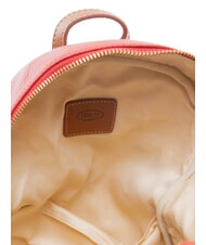 BRIC&rsquo;S CREMONA Mochila de piel con dos compartimentos. rojo - Bolsos Mujer - 5