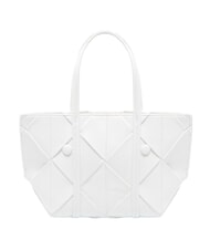 CALVIN KLEIN WOVEN Bolso de mano con correa para el hombro aliso blanco - Bolsos Mujer - 4