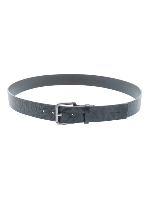 CASUAL ROLLER Cintur&oacute;n de cuero negro/plata antigua - Cinturones
