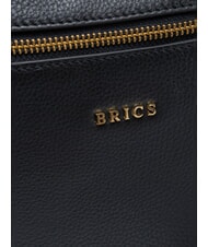 BRIC&rsquo;S CREMONA Minibolso de hombro de piel negro - Bolsos Mujer - 3