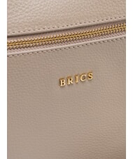 BRIC&rsquo;S CREMONA Minibolso de hombro de piel t&oacute;rtola - Bolsos Mujer - 3