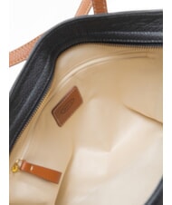 BRIC&rsquo;S CREMONA Bolso de compras de piel talla S, bolso de hombro negro - Bolsos Mujer - 5