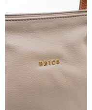 BRIC&rsquo;S CREMONA Bolso de compras de piel talla S, bolso de hombro t&oacute;rtola - Bolsos Mujer - 3