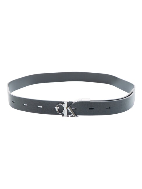 CK HARDWARE Cintur&oacute;n de cuero reversible En negro - Cinturones