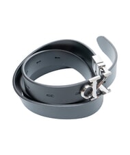 CALVIN KLEIN CK HARDWARE Cintur&oacute;n de cuero reversible En negro - Cinturones - 3