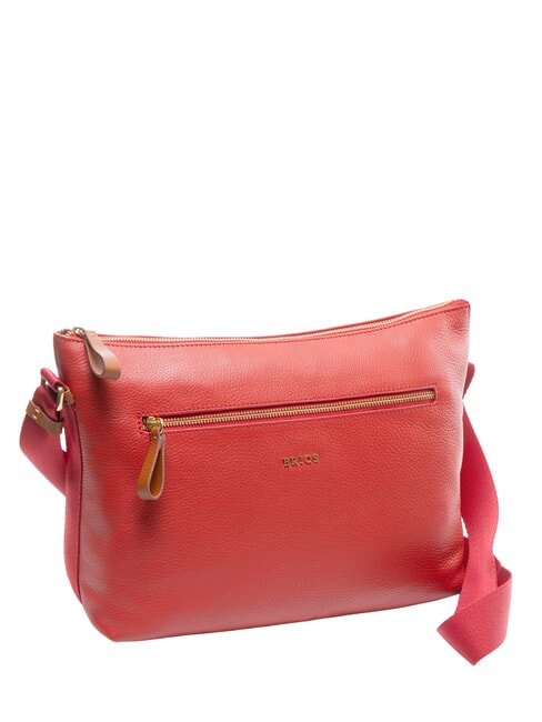 CREMONA Minibolso de hombro de piel rojo - Bolsos Mujer
