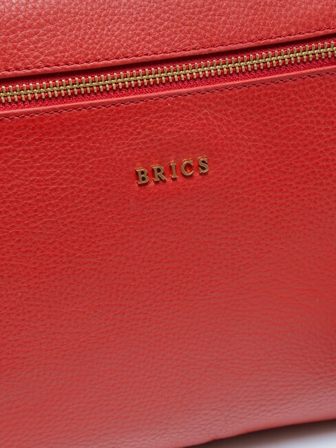 CREMONA Minibolso de hombro de piel rojo - Bolsos Mujer