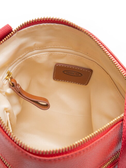 CREMONA Bolso de hombro S, de piel rojo - Bolsos Mujer