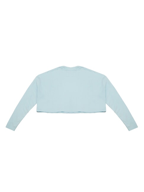 CK JEANS Camiseta corta de manga larga recuerdo azul - camiseta