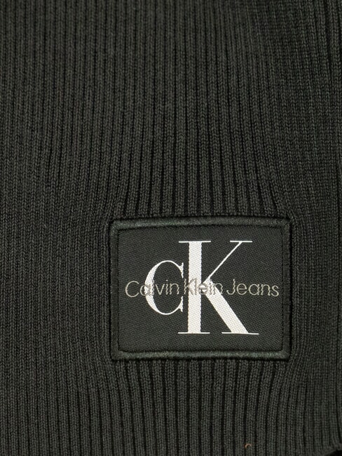 CK JEANS Jersey de cuello alto, manga larga ck negro - Su&eacute;teres de mujer