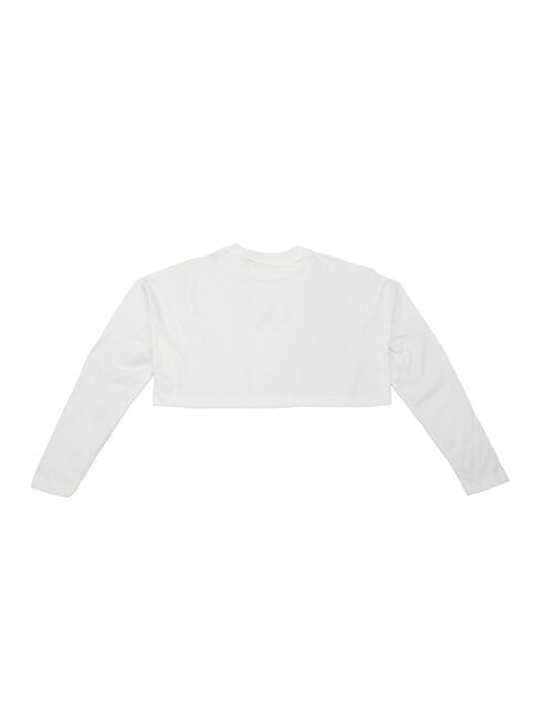 CK JEANS Camiseta corta de manga larga blanco brillante - camiseta