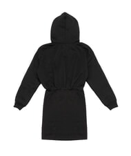CALVIN KLEIN CK JEANS vestido con capucha ck negro/blanco brillante - Ropa de mujer - 3
