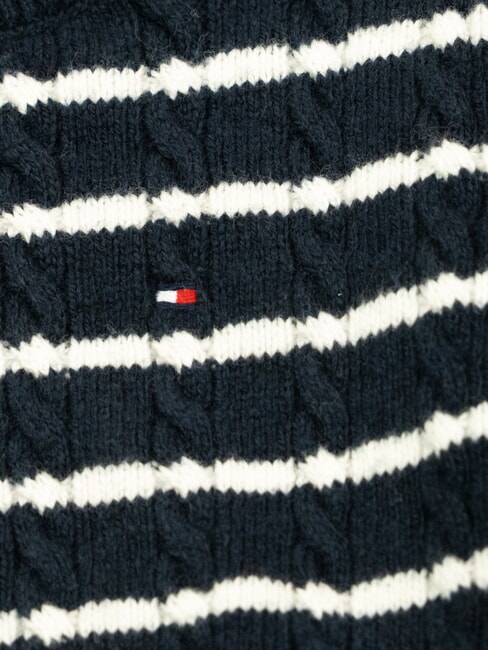 TH Jersey de cuello redondo franja n&aacute;utica - Su&eacute;teres para ni&ntilde;os