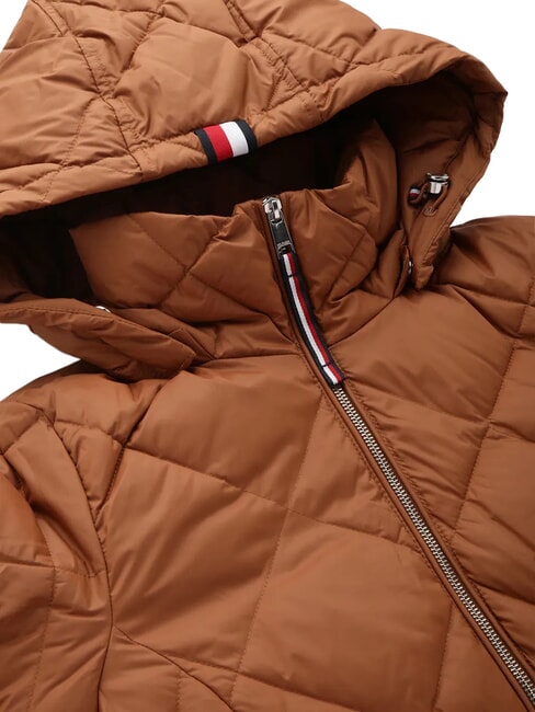 TH Chaqueta con capucha co&ntilde;ac natural - Chaquetas de mujer