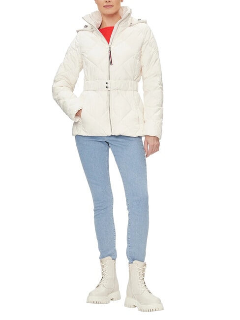 TH Chaqueta con capucha blanco antiguo - Chaquetas de mujer