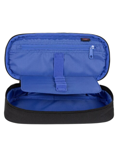 OVAL SINGLE Estuche contraste negro azul - Estuches y Accesorios