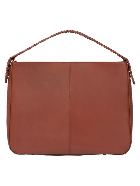 NAOMI Malet&iacute;n de piel marr&oacute;n - Bolsos Mujer