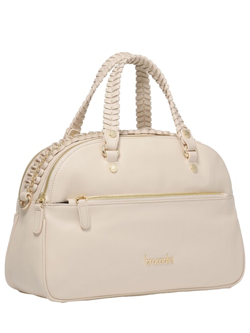 NAOMI Bolso de mano con correa para el hombro. beige - Bolsos Mujer
