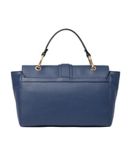 BRACCIALINI HELLEN Bolso de cuero tipo cartera azul - Bolsos Mujer - 3
