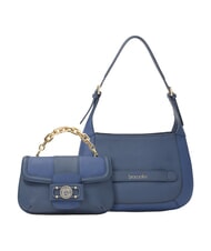 BRACCIALINI CHAIN Bolso de hombro ajustable azul - Bolsos Mujer - 3