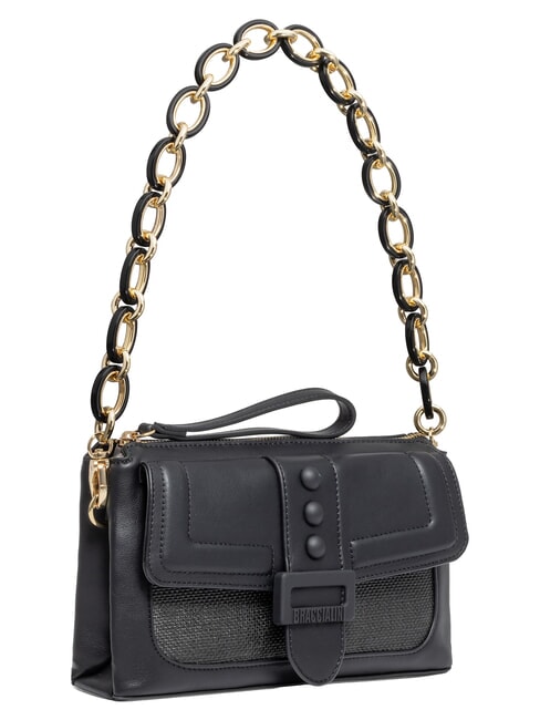CHAIN  Bolso de hombro, con bandolera negro - Bolsos Mujer