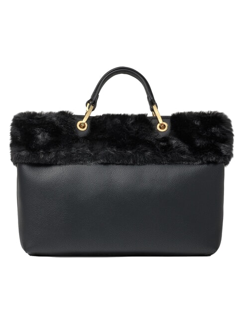 BETH FUR Bolso de mano con clutch negro - Bolsos Mujer