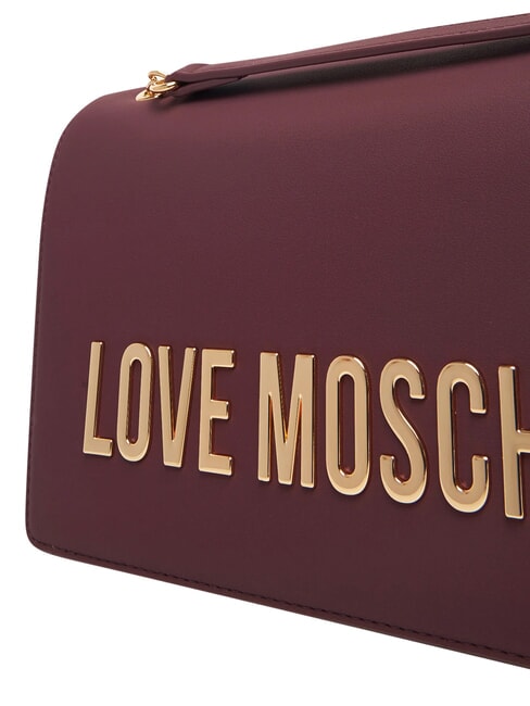 BOLD LOVE Bolso de hombro con cadena vino - Bolsos Mujer
