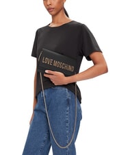 LOVE MOSCHINO SMART DAILY Minibolso de hombro negro - Bolsos Mujer - 2