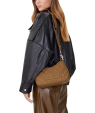 LOVE MOSCHINO QUILTED Bolsa de doble funci&oacute;n beige - Bolsos Mujer - 2