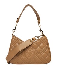 LOVE MOSCHINO QUILTED Bolsa de doble funci&oacute;n beige - Bolsos Mujer - 4