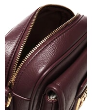 LOVE MOSCHINO LOCKED IN GOLD Minibolso de hombro vino - Bolsos Mujer - 4