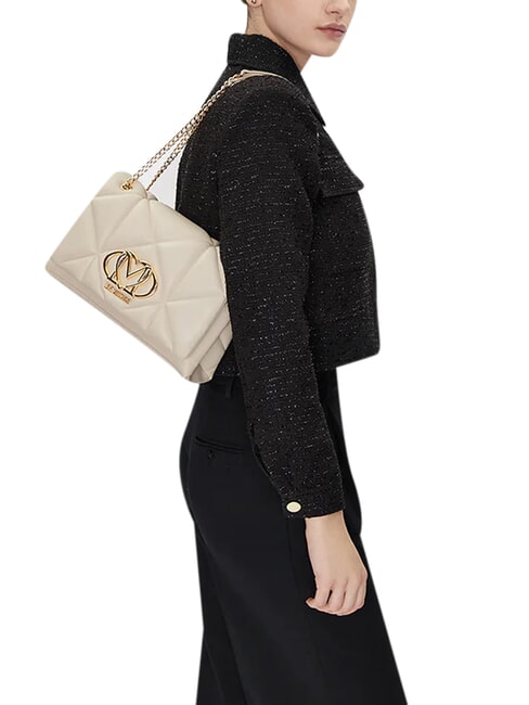 EMBOSSED Bolso de hombro / bolso cruzado Marfil - Bolsos Mujer