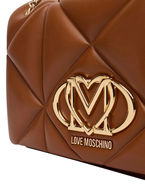 EMBOSSED Bolso de hombro / bolso cruzado casta&ntilde;a - Bolsos Mujer