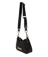 LOVE MOSCHINO QUILTED Bolso de hombro con correa para el hombro. negro - Bolsos Mujer - 3
