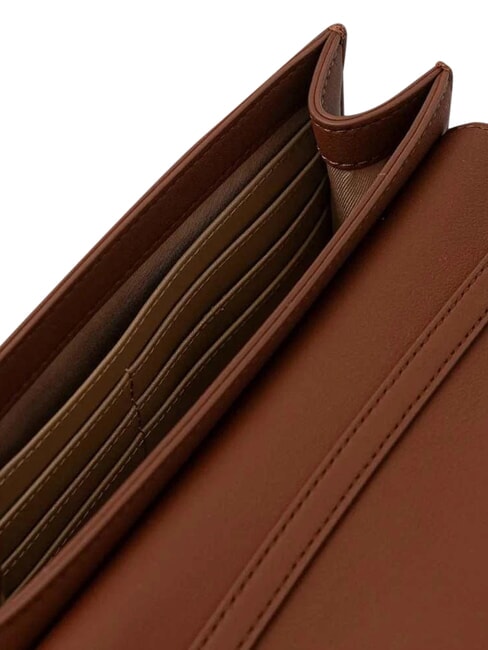 SMART DAILY Bolso de mano con cadena casta&ntilde;a - Bolsos Mujer