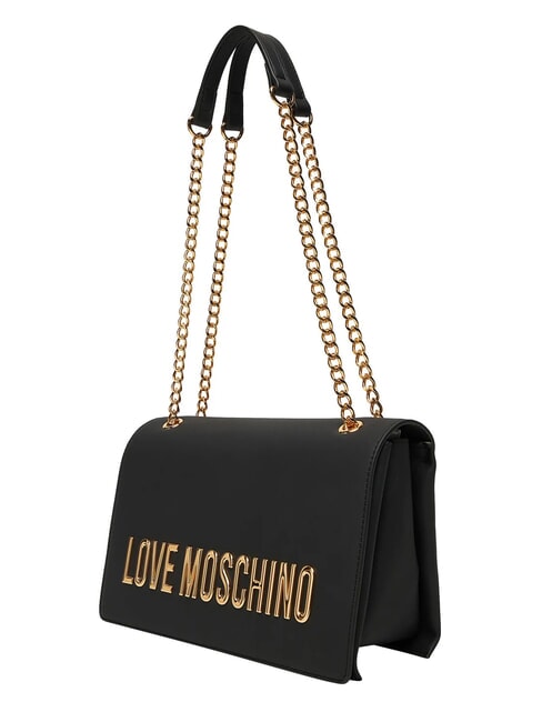 BOLD LOVE Bolso de hombro con cadena negro - Bolsos Mujer