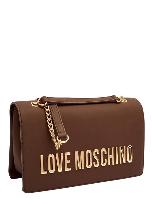 BOLD LOVE Bolso de hombro con cadena casta&ntilde;a - Bolsos Mujer