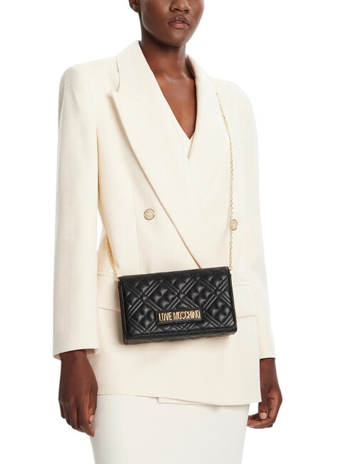 SMART DAILY Bolso de mano con cadena negro - Bolsos Mujer