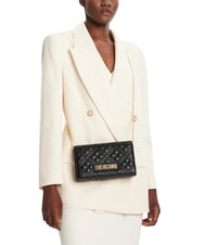 LOVE MOSCHINO SMART DAILY Bolso de mano con cadena negro - Bolsos Mujer - 2