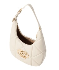 LOVE MOSCHINO EMBOSSED Bolso de hombro Marfil - Bolsos Mujer - 3