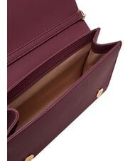 LOVE MOSCHINO SMART DAILY Bolso de mano con cadena vino - Bolsos Mujer - 6