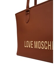 LOVE MOSCHINO BOLD LOVE Bolsa de compras, bolso de hombro casta&ntilde;a - Bolsos Mujer - 5
