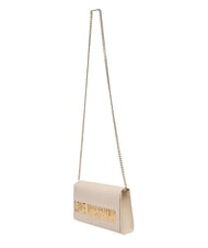 LOVE MOSCHINO SMART DAILY Bolso de mano con cadena Marfil - Bolsos Mujer - 3