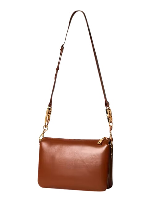 JEWEL Bolso de hombro casta&ntilde;a - Bolsos Mujer