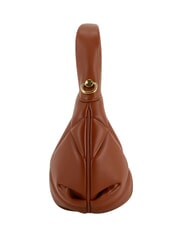 LOVE MOSCHINO EMBOSSED Bolso de mano con correa para el hombro. casta&ntilde;a - Bolsos Mujer - 3