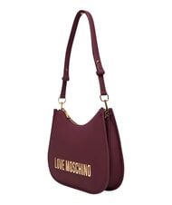 LOVE MOSCHINO BOLD LOVE Bolso de hombro vino - Bolsos Mujer - 3