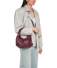 LOVE MOSCHINO EMBOSSED Bolso de mano con correa para el hombro. - Bolsos Mujer