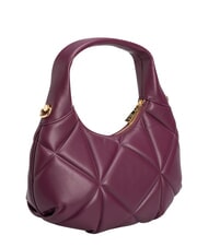 LOVE MOSCHINO EMBOSSED Bolso de mano con correa para el hombro. vino - Bolsos Mujer - 3
