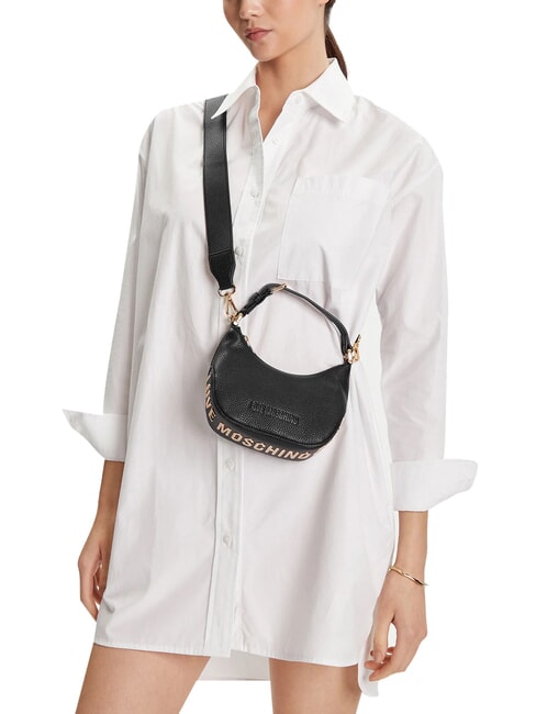 GIANT Minibolso con correa para el hombro negro - Bolsos Mujer